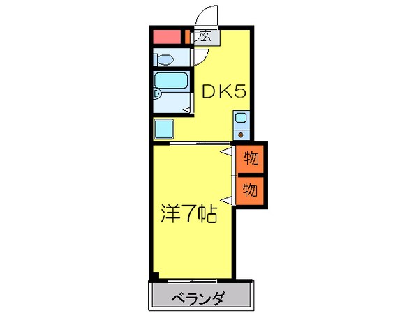 パルエミ－ルの物件間取画像